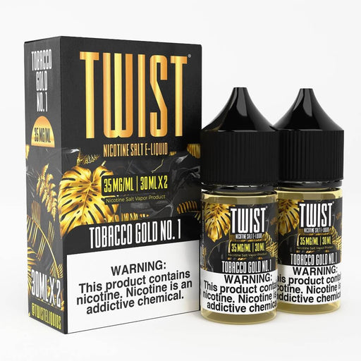 Twist e-Liquids Salt Tobacco Gold No. 1 eJuice - eJuice BOGO