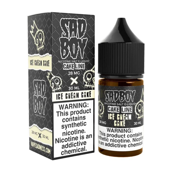 Sadboy Salt Cake Line Ice Cream Cake eJuice