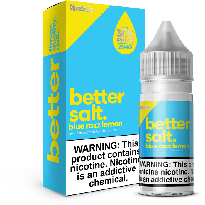 better salt blue razz lemon eJuice
