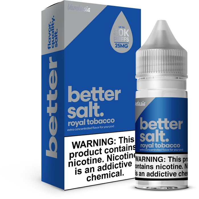 better salt royal tobacco eJuice