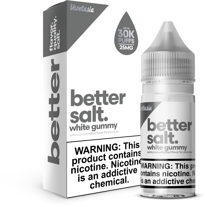 better salt white gummy eJuice