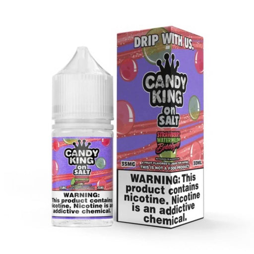 Candy King on Salt Strawberry Watermelon Bubblegum eJuice - eJuice BOGO