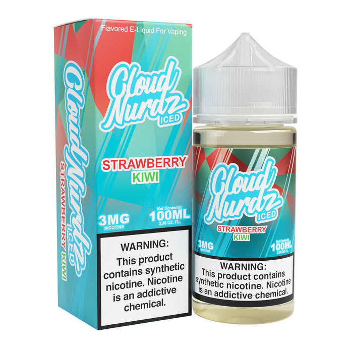 Cloud Nurdz Iced Strawberry Kiwi eJuice