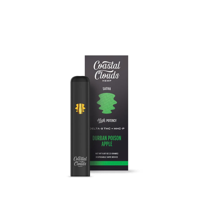Coastal Clouds Delta 8 + HHC-P High Potency Disposable Vape 2g