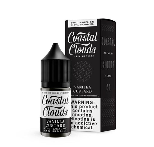 Coastal Clouds Salt Vanilla Custard eJuice - eJuice BOGO