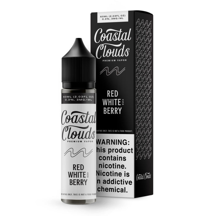Coastal Clouds Red White and Berry eJuice