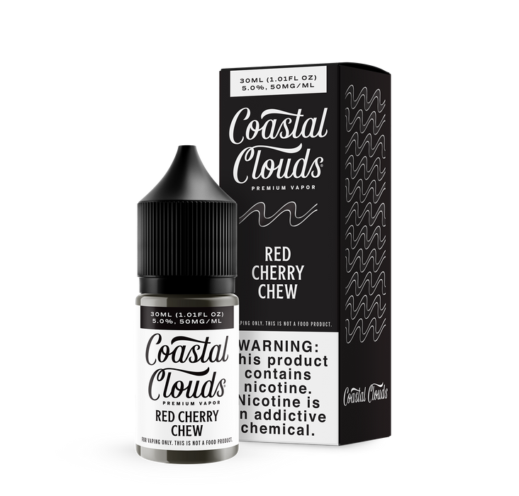 Coastal Clouds Salt Red Cherry Chew eJuice
