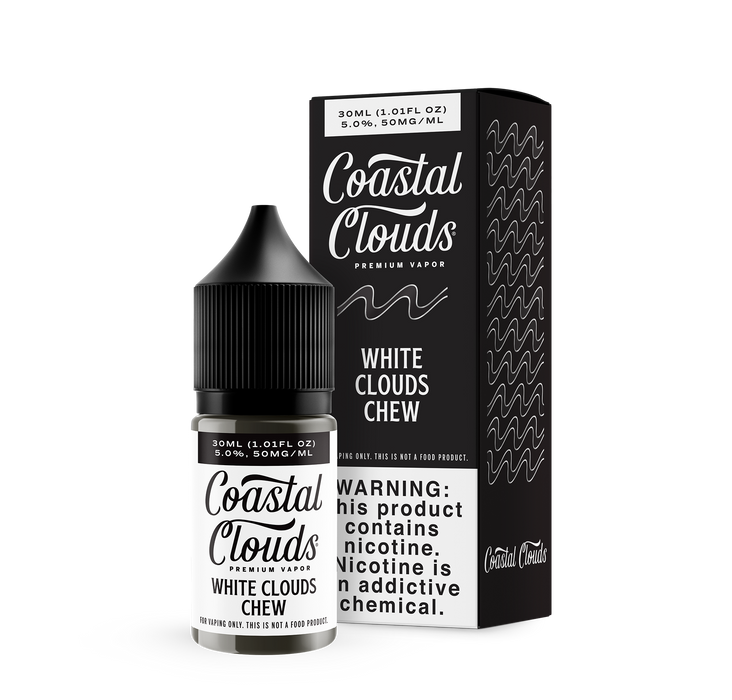Coastal Clouds Salt White Clouds Chew eJuice