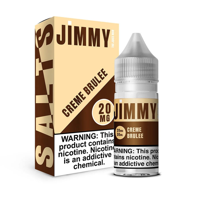 Jimmy the Juice Man Salt Creme Brulee eJuice