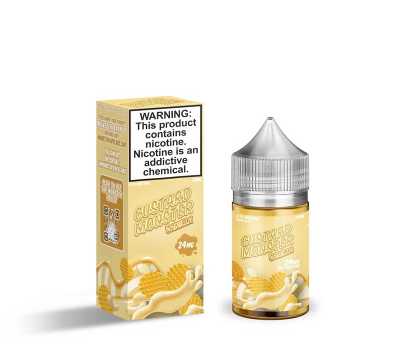 Custard Monster Salt Vanilla eJuice - eJuice BOGO