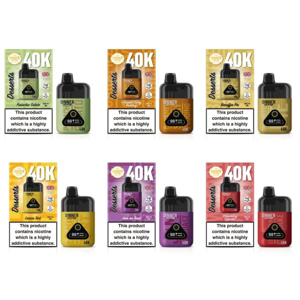 Dinner Lady Desserts 40K Disposable