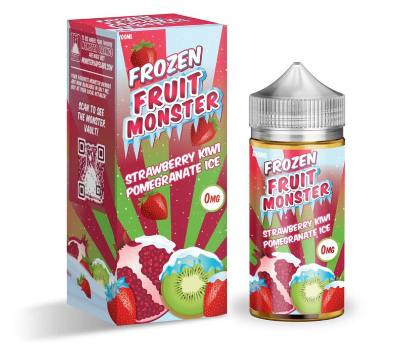 Frozen Fruit Monster Strawberry Kiwi Pomegranate Ice eJuice - eJuice BOGO