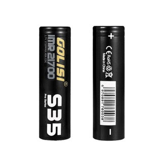 Golisi S35 21700 3750mAh 40A IMR Battery - eJuice BOGO