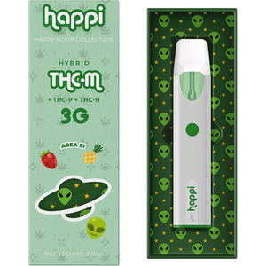 Happi THC-M + THC-P + THC-H Disposable Vape 3g - eJuice BOGO