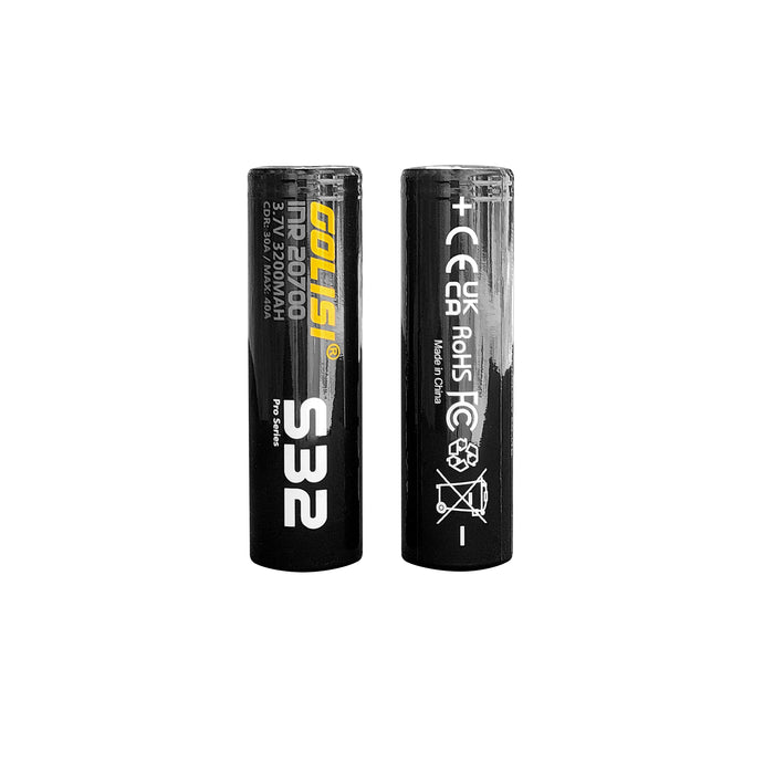 Golisi S32 20700 3200mAh 40A IMR Battery