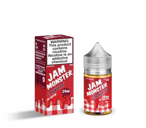 Jam Monster Salt Strawberry eJuice - eJuice BOGO