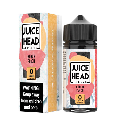 Juice Head Freeze Guava Peach eJuice - eJuice BOGO