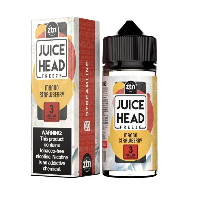 Juice Head Freeze Mango Strawberry eJuice - eJuice BOGO