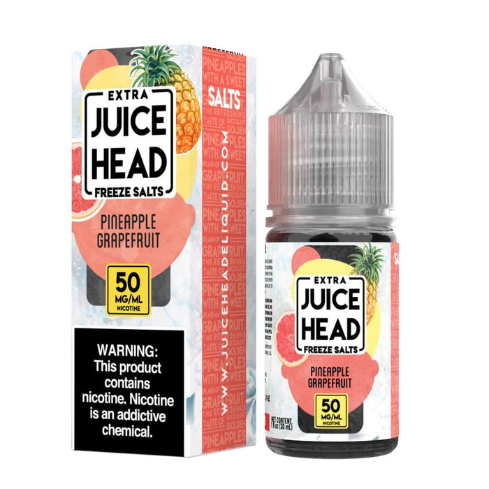 Juice Head Freeze Salt Pineapple Grapefruit eJuice - eJuice BOGO