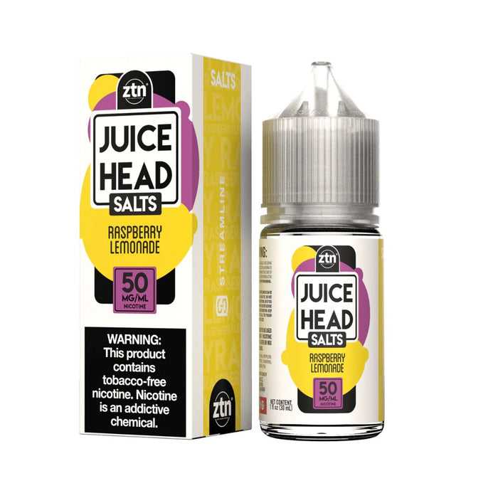 Juice Head Salt Raspberry Lemonade eJuice - eJuice BOGO
