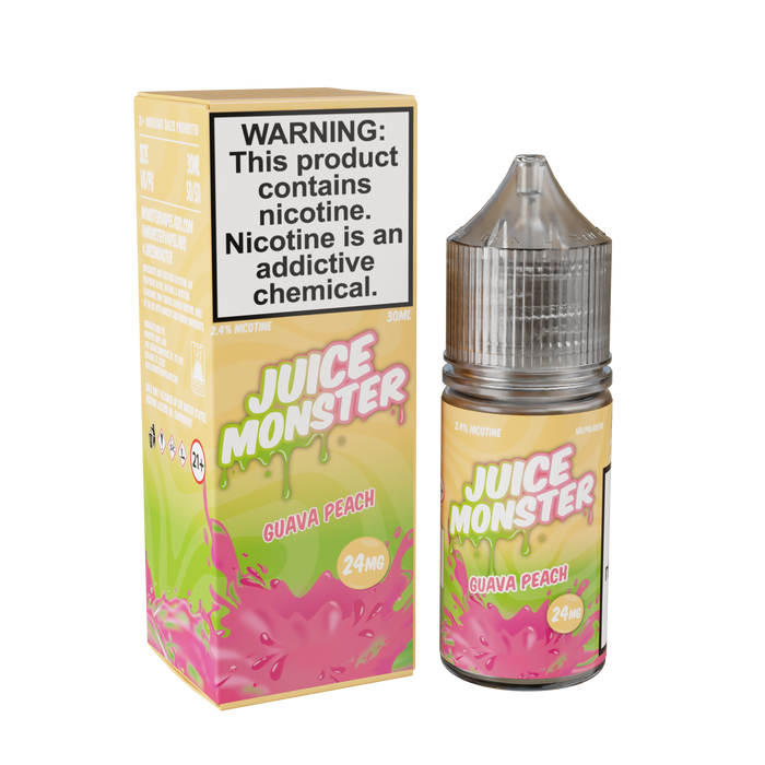 Juice Monster Salt Guava Peach eJuice