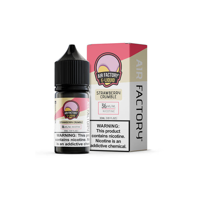 Air Factory Salt Strawberry Crumble eJuice