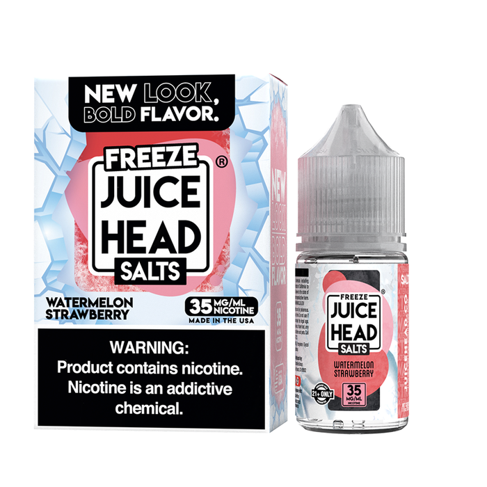 Juice Head Freeze Salt Watermelon Strawberry Freeze eJuice