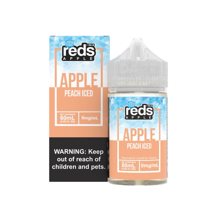 Reds Apple Peach Iced eJuice - eJuice BOGO