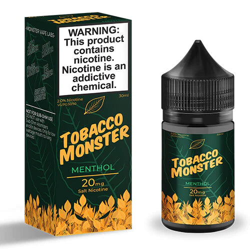 Tobacco Monster Salt Menthol Tobacco eJuice