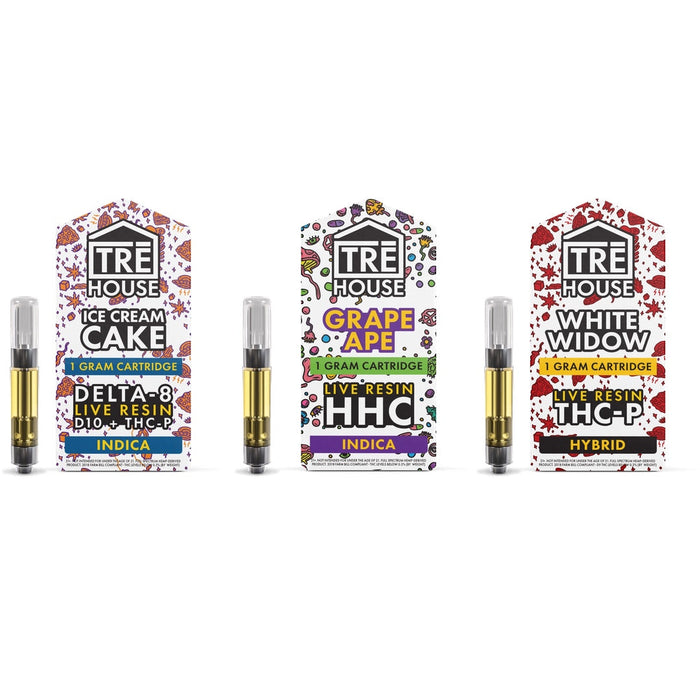 Tre House Live Resin Cartridge 1g - eJuice BOGO