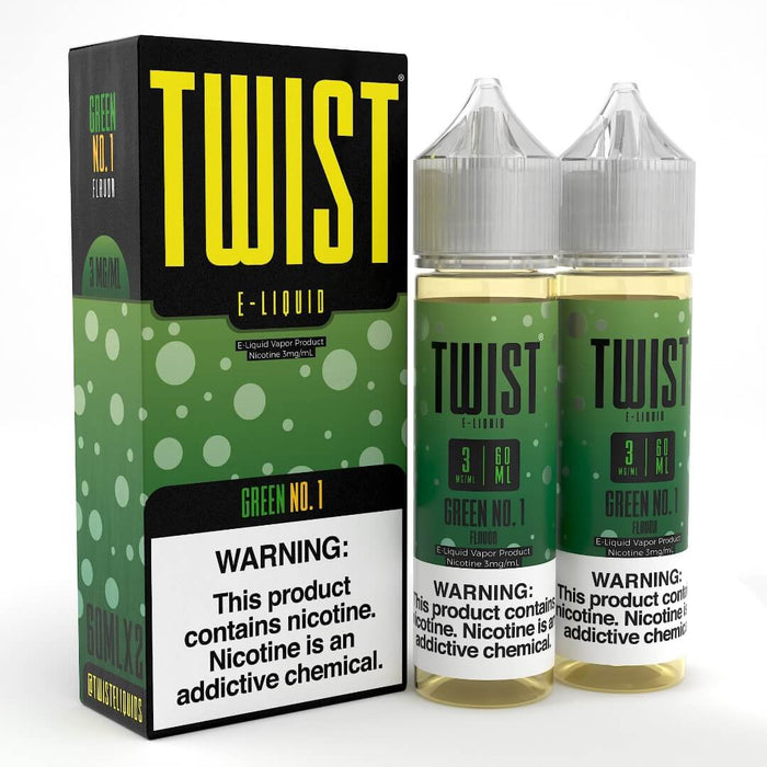 Twist e-Liquids Green No. 1 eJuice - eJuice BOGO