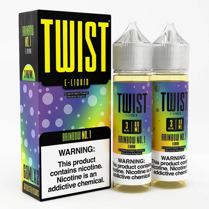 Twist e-Liquids Rainbow No. 1 eJuice - eJuice BOGO