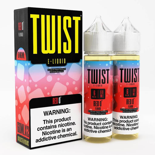 Twist e-Liquids Red 0 eJuice - eJuice BOGO
