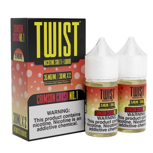 Twist e-Liquids Salt Crimson Crush No. 1 eJuice - eJuice BOGO