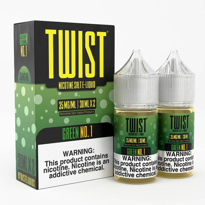 Twist e-Liquids Salt Green No. 1 eJuice - eJuice BOGO