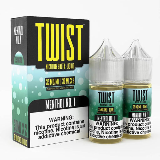 Twist e-Liquids Salt Menthol No. 1 eJuice - eJuice BOGO