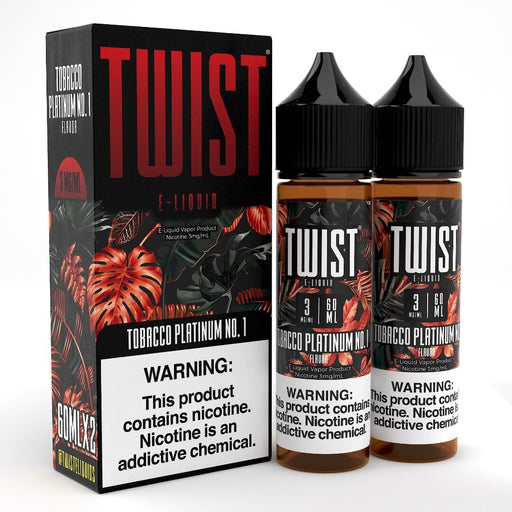 Twist e-Liquids Tobacco Platinum No. 1 eJuice - eJuice BOGO