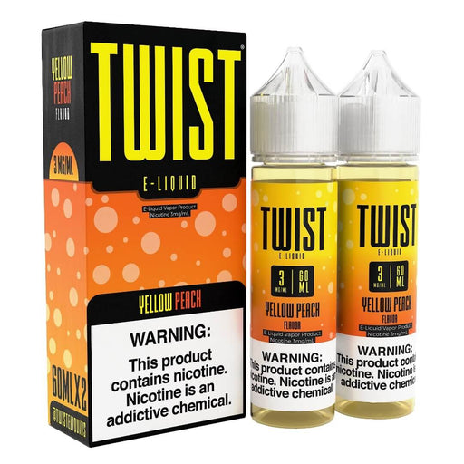 Twist e-Liquids Yellow Peach eJuice - eJuice BOGO