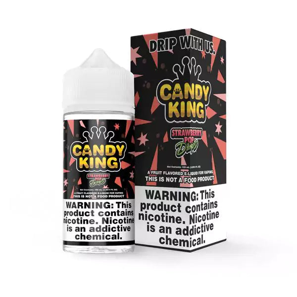 Candy King Strawberry Pop Drops eJuice