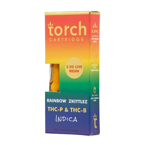 Torch THC-P + THC-B Live Resin Vape Cartridge 2.2g - eJuice BOGO