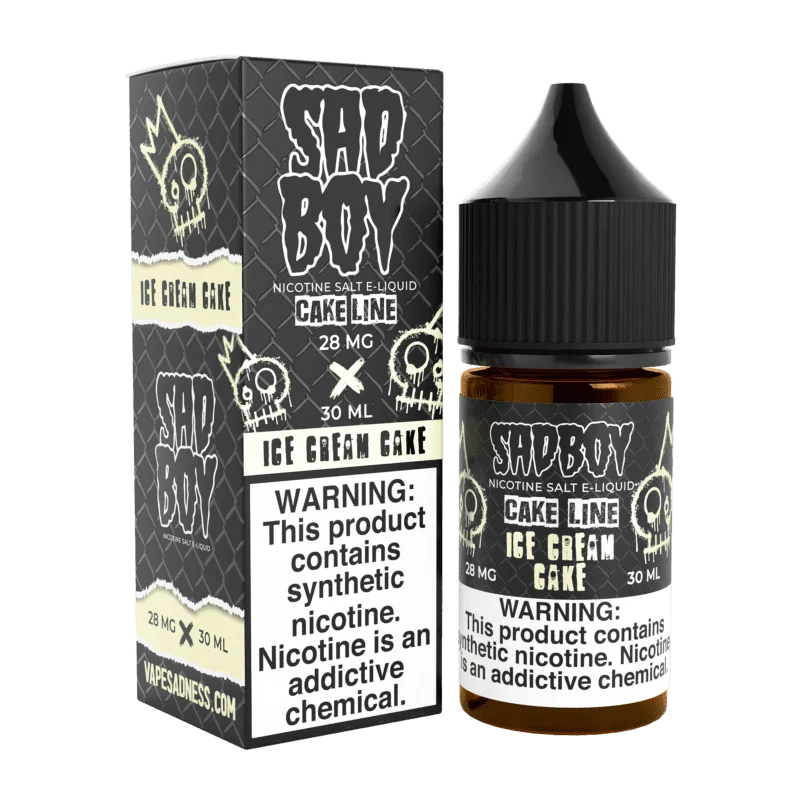 Sadboy Salt Cake Line Ice Cream Cake eJuice