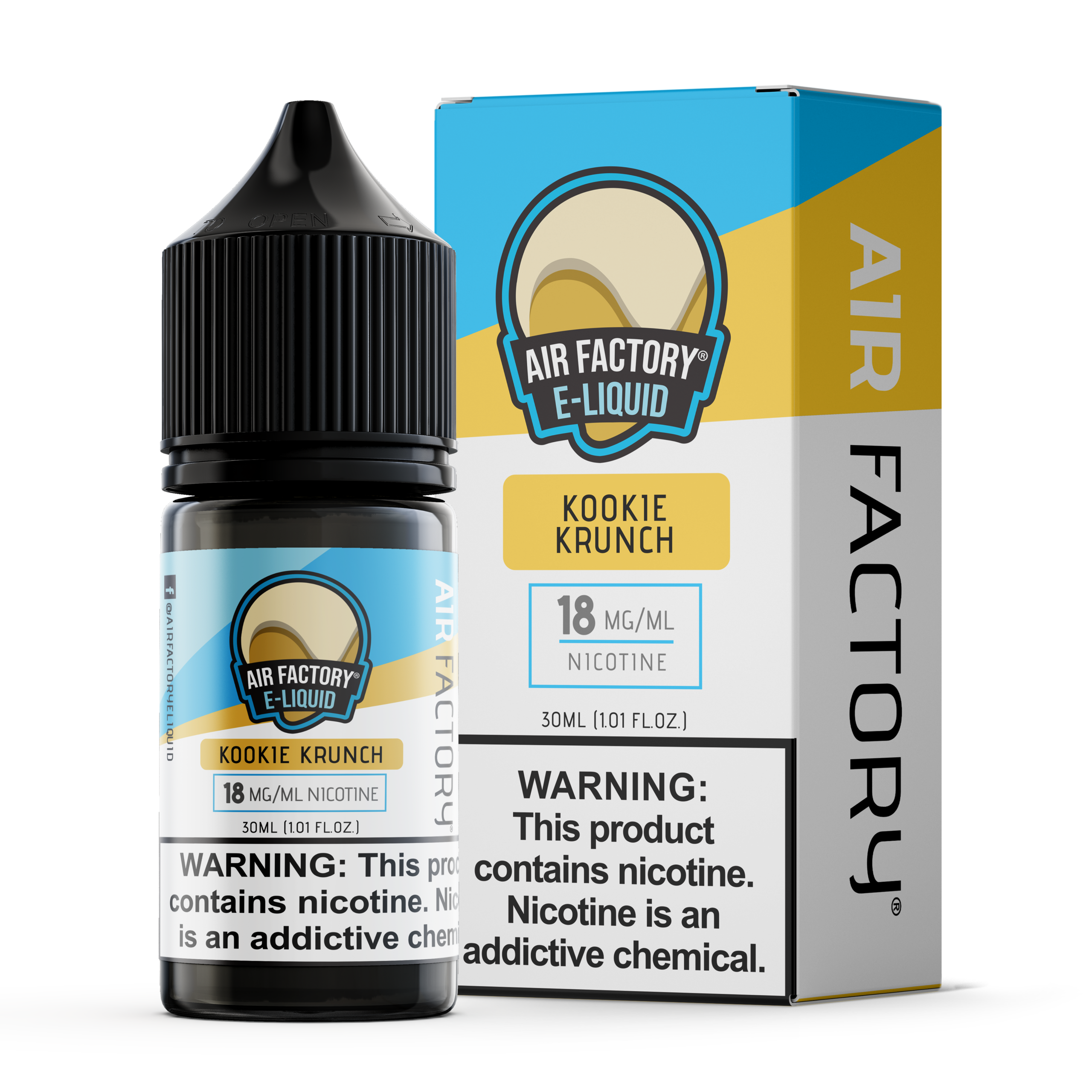 Air Factory Salt Kookie Krunch eJuice
