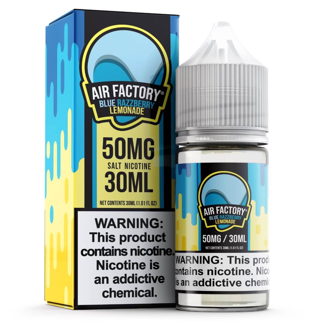 Air Factory Salt Blue Razzberry Lemonade eJuice - eJuice BOGO
