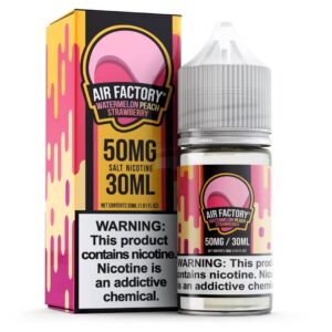 Air Factory Salt Watermelon Peach Strawberry eJuice - eJuice BOGO