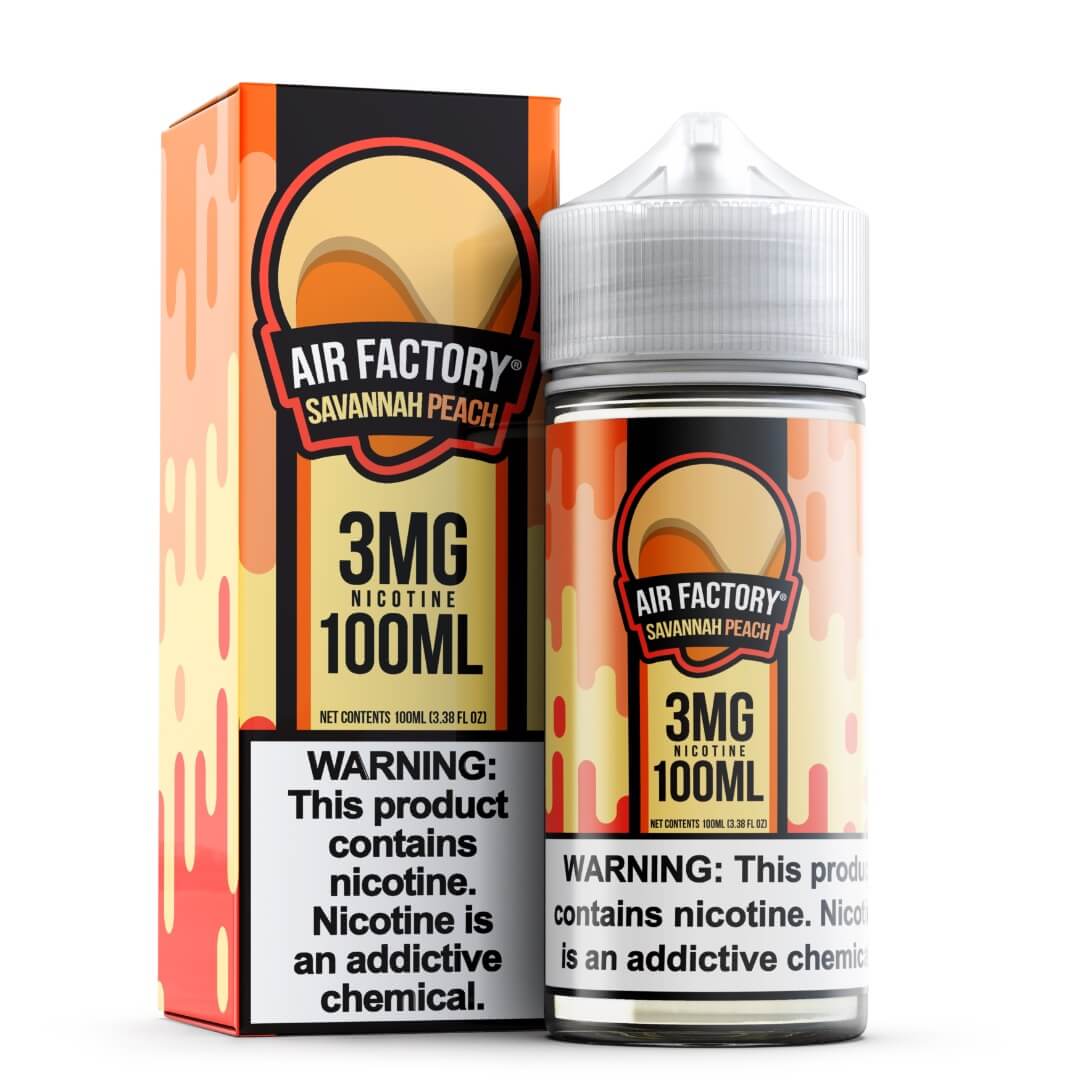 Air Factory Savannah Peach eJuice - eJuice BOGO