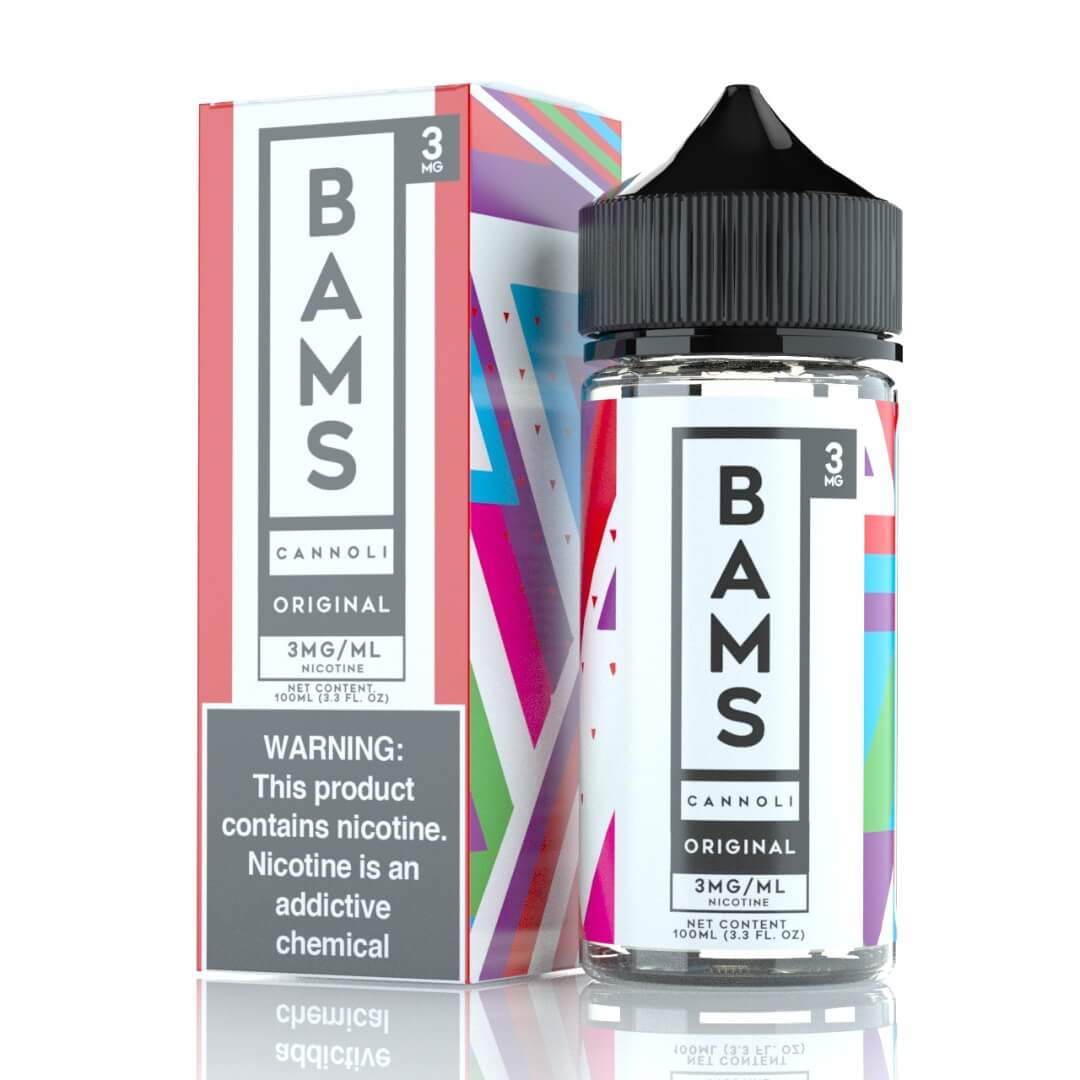 Bam's Cannoli Original Cannoli eJuice - eJuice BOGO