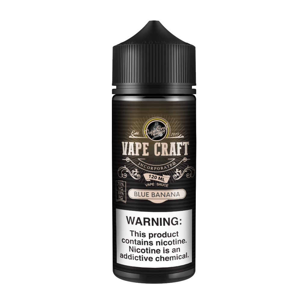 Vape Craft Blue Banana eJuice - eJuice BOGO