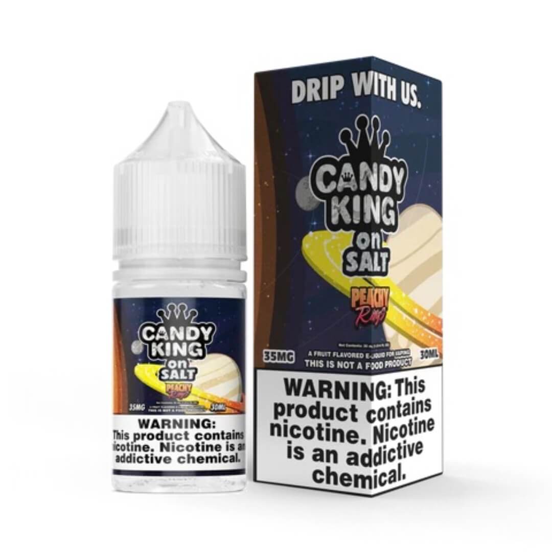 Candy King on Salt Peachy Rings eJuice - eJuice BOGO