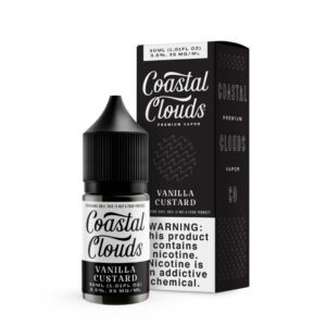 Coastal Clouds Salt Vanilla Custard eJuice - eJuice BOGO