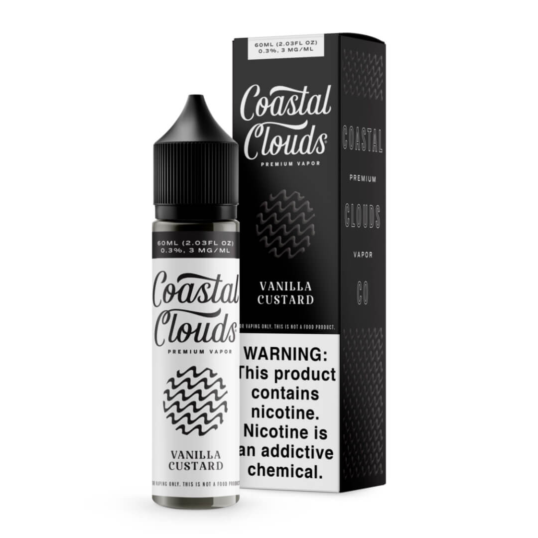 Coastal Clouds Vanilla Custard eJuice - eJuice BOGO